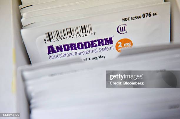 Testoderm Testosterone Patch Photos and Premium High Res Pictures - Getty Images