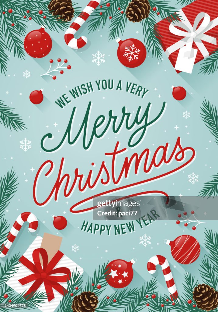 Christmas greeting cards