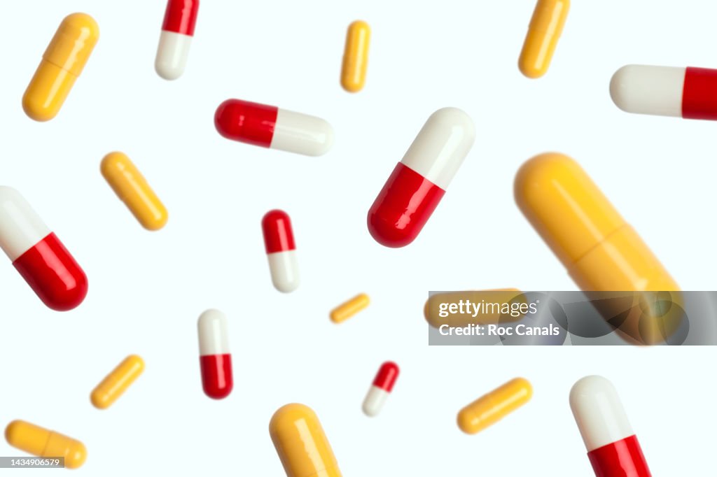 Capsules in mid air