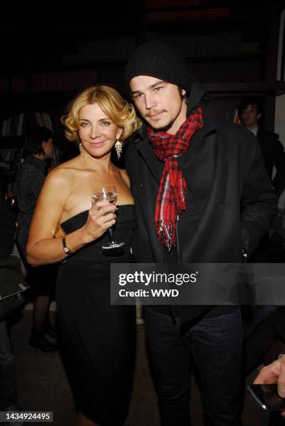 Actors Natasha Richardson and Josh Hartnett attend the Marc Jacobs After Party at the Tribeca Grand in New York City.