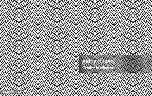 Vector Chinese traditional wave pattern background Vector Chinese traditional wave pattern background