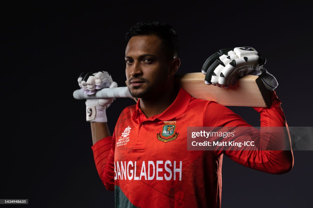 Bangladesh ICC Men's T20 Cricket World Cup 2022 Team Headshots