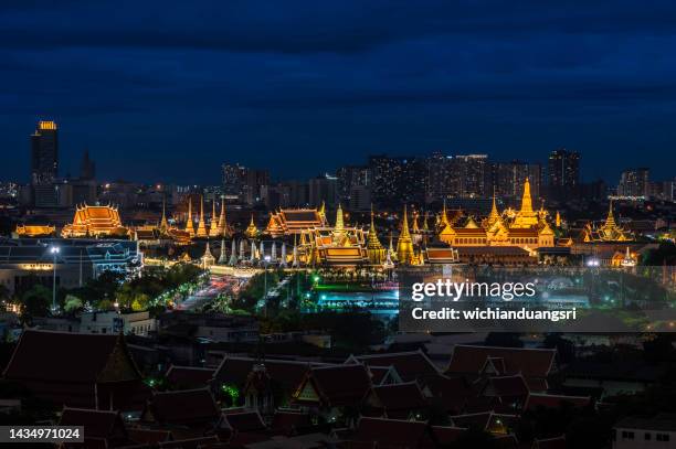 bangkok city , thailand - thailand skyline stock pictures, royalty-free photos & images