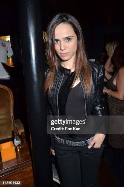 Melissa Mars attends 'La 25eme Heure' Club Launch Party April 27, 2012 in Paris, France.