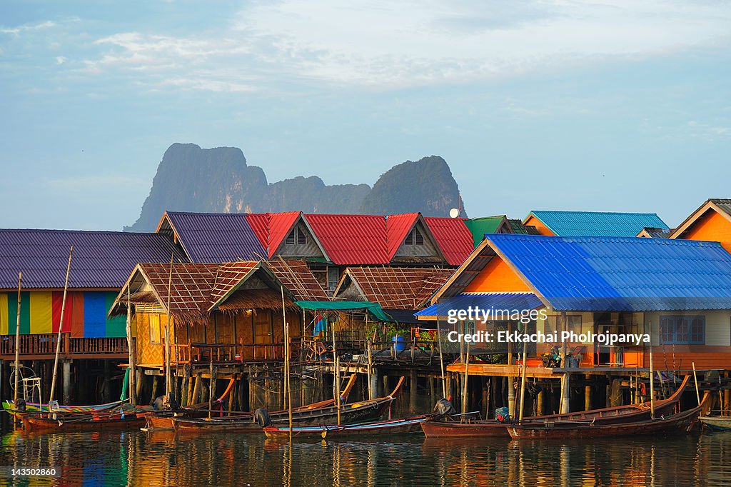 Ko Panyi Village in Phang Nga