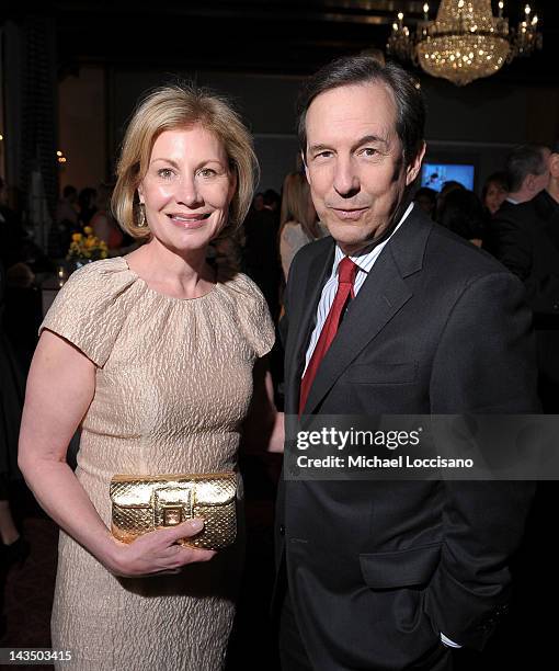 Lorraine Smothers and Chris Wallace of Fox News attend the PEOPLE/TIME Party on the eve of the White House Correspondents' Dinner on April 27, 2012...