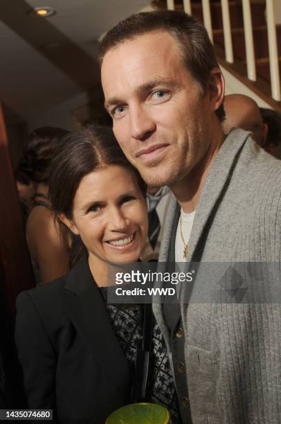 Gucci Westman and David Neville attend the Council of Fashion Designers of America's Vogue Fashion Fund 2012 party.