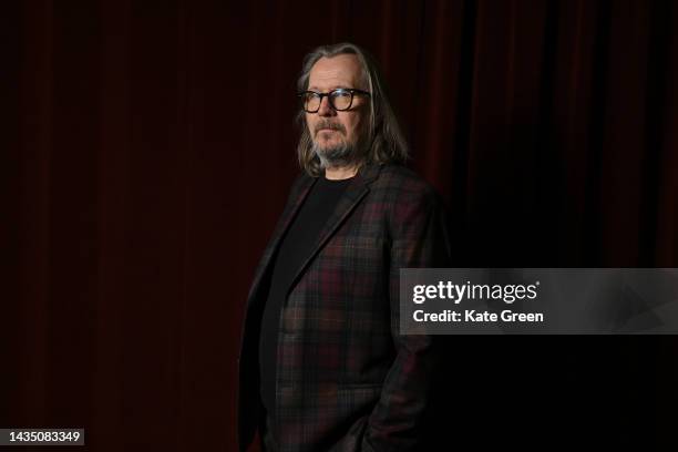 Gary Oldman poses for a photograph ahead of 'In conversation with Gary Oldman' to open the BFI Southbank Gary Oldman Season and 25th anniversary...