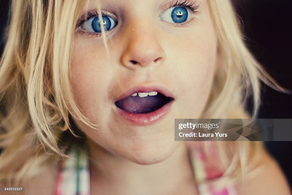 Surprised girl