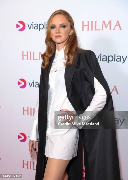 Lily Cole attends the "Hilma" UK Film Premiere at Everyman King's Cross on October 20, 2022 in London, England.