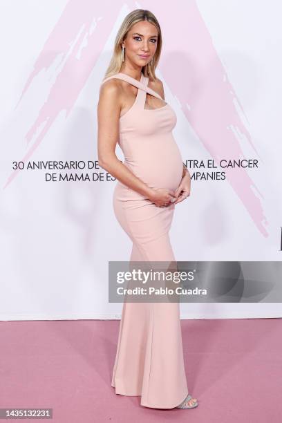 Alice Campello attends the "Cancer Ball" Charity Dinner presented by Elle Magazine at the Royal Theatre on October 20, 2022 in Madrid, Spain.