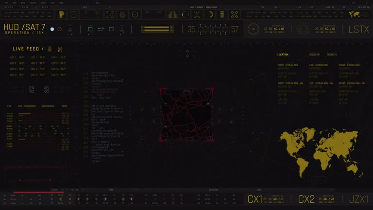 Digital interface for Street Interface projects HUD Technology command ...