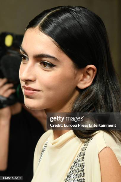 Lucia Rivera Romero attends the Gala Cancer Ball held by Elle with a charity dinner in favor of the Spanish Association Against Cancer held at the...