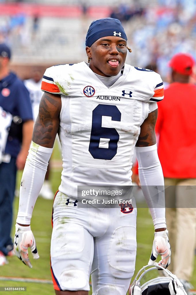Keyonte Kendrick Keionte Scott of the Auburn Tigers after the game against the... News ...
