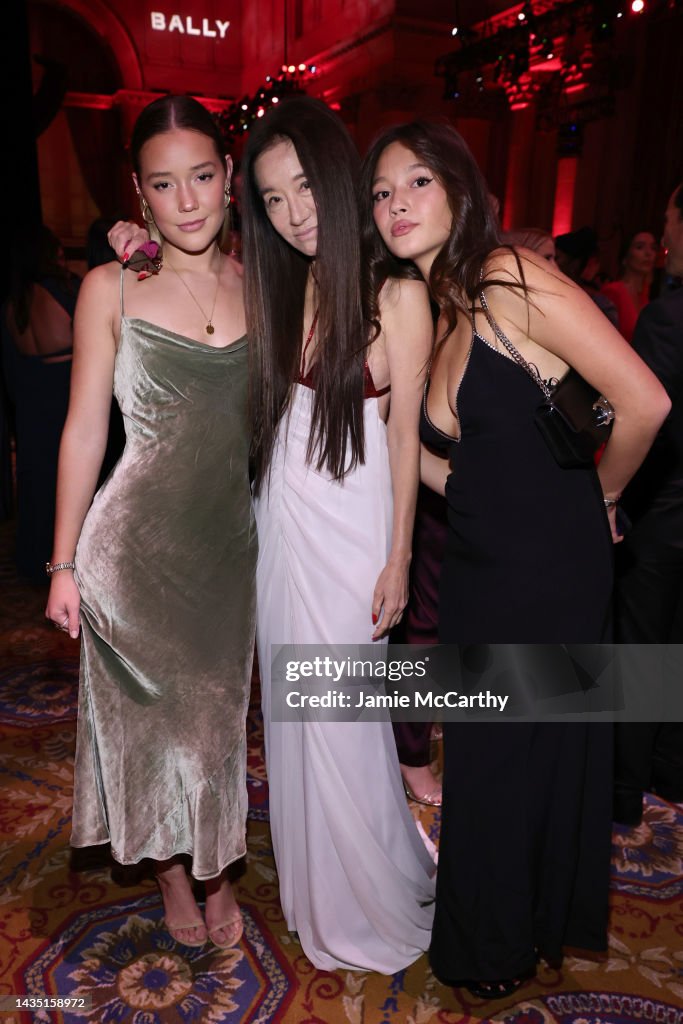Olivia Ponton, Vera Wang, and Lily Chee attend the DKMS Gala 2022 on