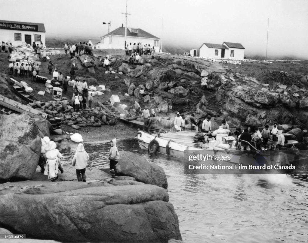 Supplies Delivered To Pangnirtung's Inuit Community