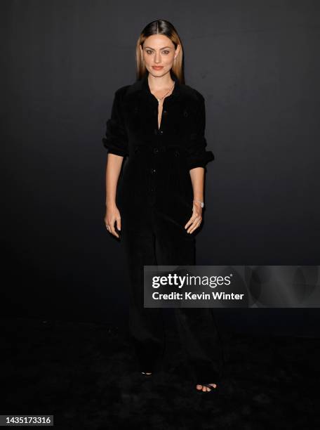 Phoebe Tonkin attends a Chanel dinner to celebrate the 90th Anniversary of Gabrielle Chanel's 1932 High Jewelry Collection at The Lot at Formosa on...