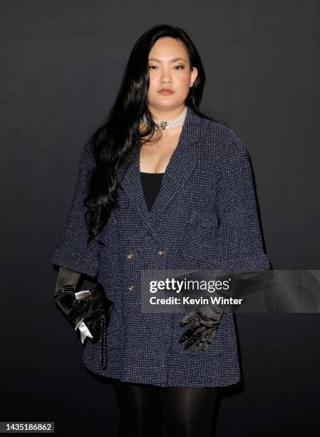 Amanda Nguyen attends a Chanel dinner to celebrate the 90th Anniversary of Gabrielle Chanel's 1932 High Jewelry Collection at The Lot at Formosa on...