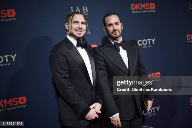 Char DeFrancesco and Marc Jacobs attend the DKMS Gala 2022 on October 20, 2022 in New York City.