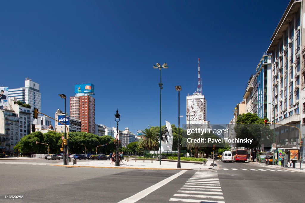 Avenida 9 de Julio, the widest street in the world