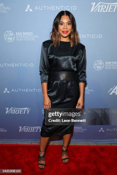 Regina Hall attends the San Diego International Film Festival Night of The Stars Tribute at The Conrad Prebys Performing Arts Center on October 20,...