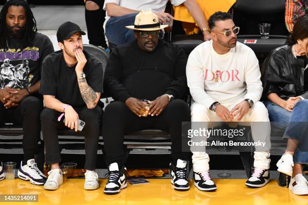 Cedric the Entertainer attends a basketball game between the Los Angeles Lakers and the Los Angeles Clippers at Crypto.com Arena on October 20, 2022...