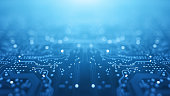 Circuit Board Background - Computer, Data, Technology, Artificial Intelligence