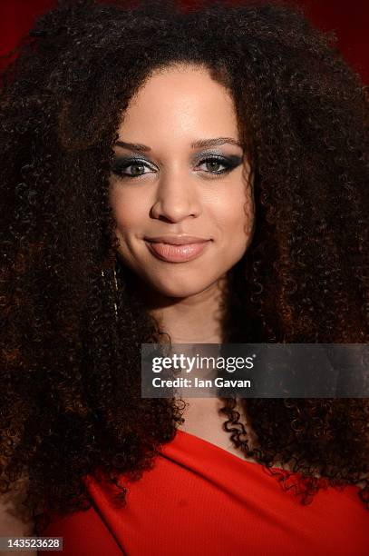 Natalie Gumede attends The 2012 British Soap Awards at ITV Studios on April 28, 2012 in London, England.