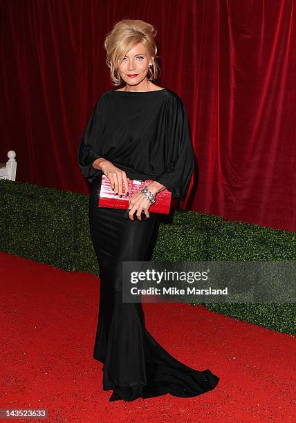 Actress Michelle Collins attends the British Soap Awards at The London Television Centre on April 28, 2012 in London, England.
