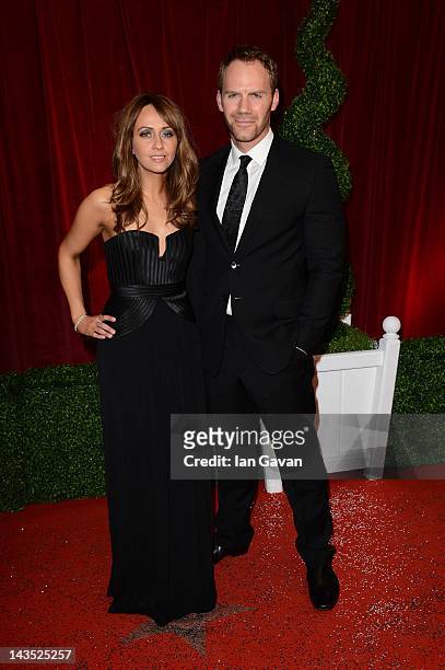 Actors Samia Smith and Will Thorpe attend The 2012 British Soap Awards at ITV Studios on April 28, 2012 in London, England.