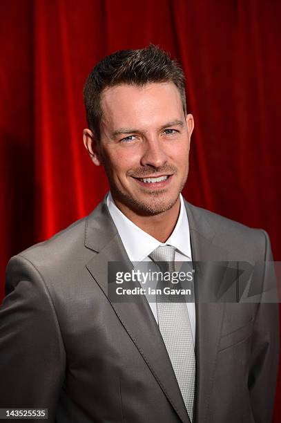 Actor Ashley Taylor Dawson attends The 2012 British Soap Awards at ITV Studios on April 28, 2012 in London, England.