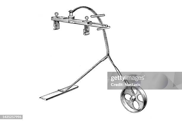 agricultural machinery ,plow - old tractor stock illustrations