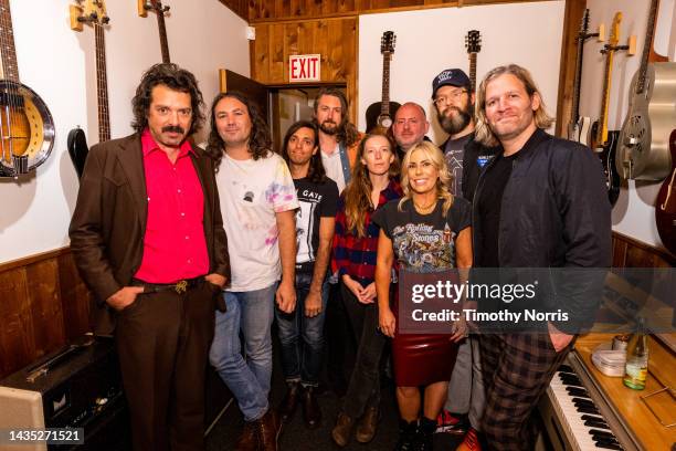 Charlie Hall, Adam Granduciel, Anthony LaMarca, Robbie Bennett, Eliza Hardy Jones, Jon Natchez, Alisha Ballard, David Hartley and Daniel Ballard...