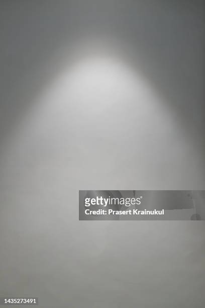 shadow on a gray concrete walls - sesion fotografica fotografías e imágenes de stock