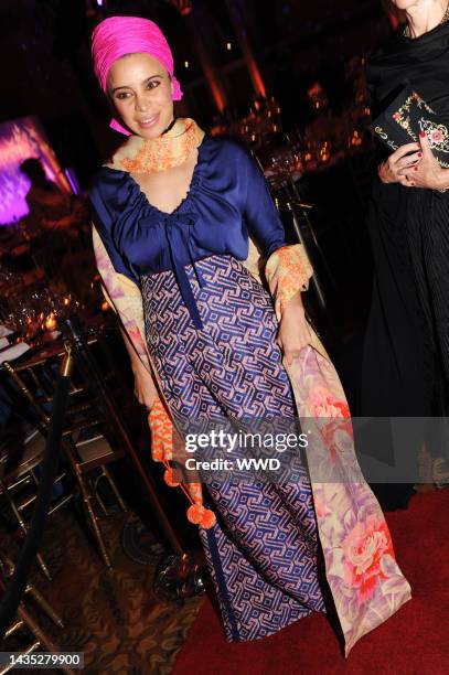 Tia Cibani attends Fashion Group International\'s 2013 Night of Stars at Cipriani Wall Street.