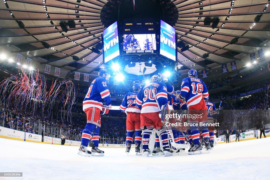 Washington Capitals v New York Rangers - Game One