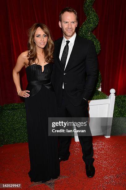 Actors Samia Smith and Will Thorpe attend The 2012 British Soap Awards at ITV Studios on April 28, 2012 in London, England.