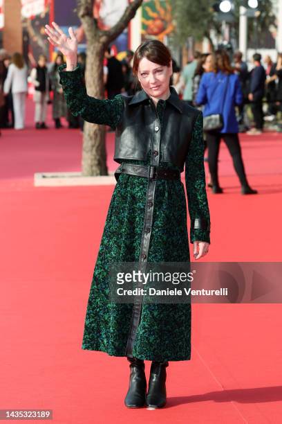 Giovanna Mezzogiorno attends the red carpet for "Educazione Fisica" during the 17th Rome Film Festival at Auditorium Parco Della Musica on October...