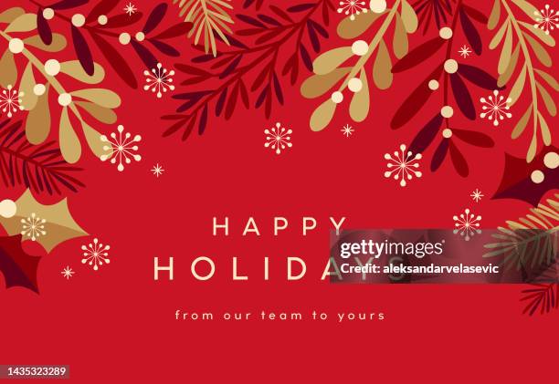 urlaub weihnachten hintergrund - weihnachtskarte stock-grafiken, -clipart, -cartoons und -symbole