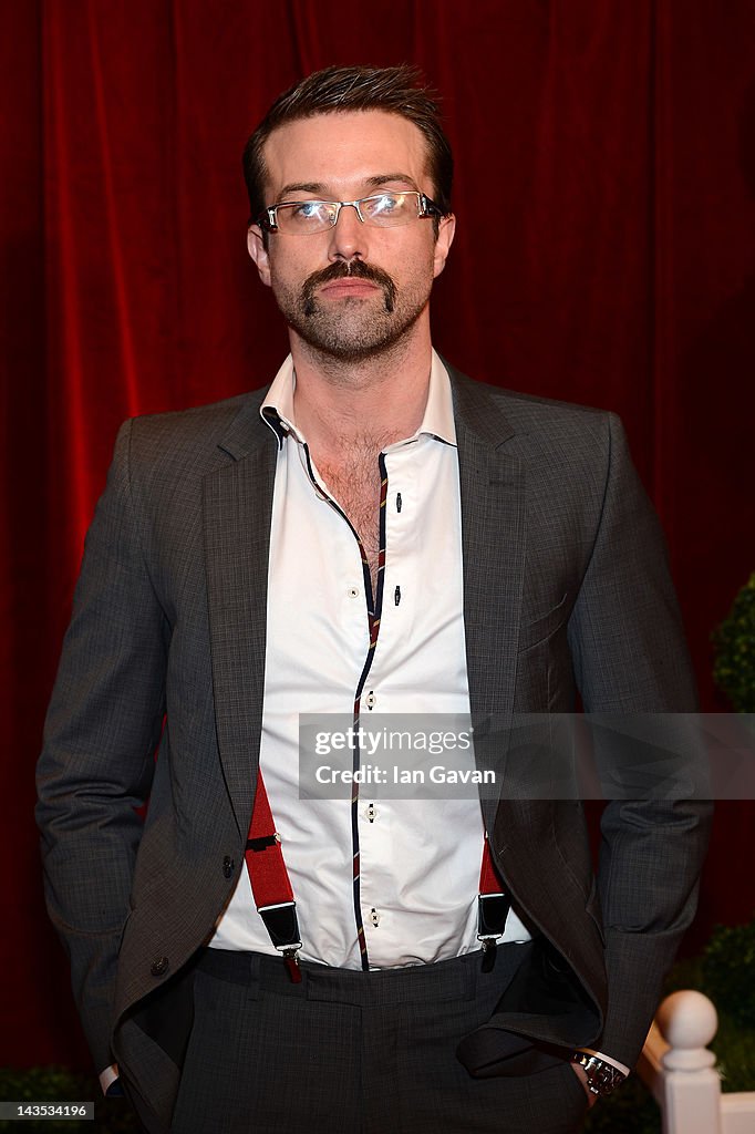 Scanlan Actor Actor Emmett J Scanlan attends The 2012 British Soap Awards at ITV ...