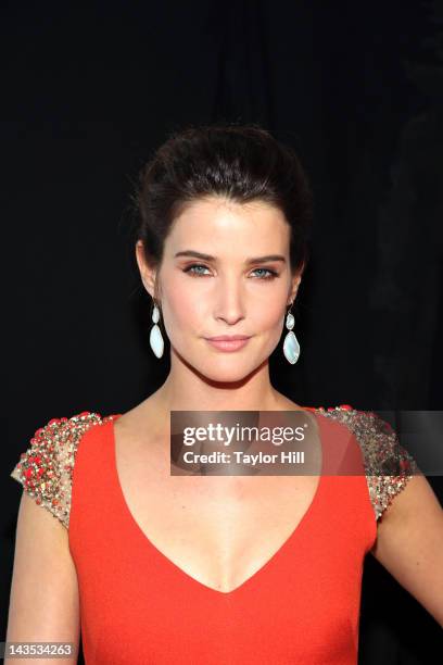 Actress Cobie Smulders attends "Marvel's The Avengers" premiere during the closing night of the 2012 Tribeca Film Festival at BMCC Tribeca PAC on...