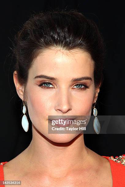 Actress Cobie Smulders attends "Marvel's The Avengers" premiere during the closing night of the 2012 Tribeca Film Festival at BMCC Tribeca PAC on...