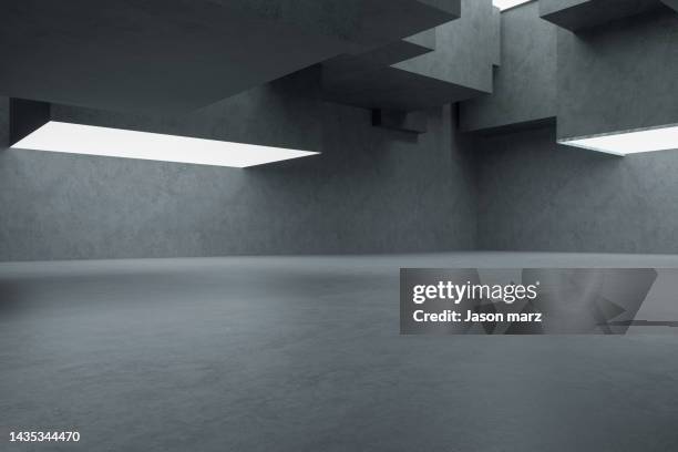 a dark room under the light - dark marble stock pictures, royalty-free photos & images