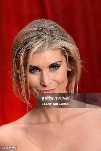 Actress Kim Tiddy attends The 2012 British Soap Awards at ITV Studios on April 28, 2012 in London, England.