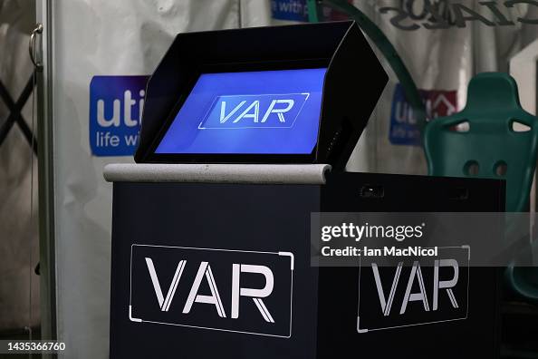 Var Table Scotland A detailed view of the VAR screen prior to the Cinch Scottish... News ...