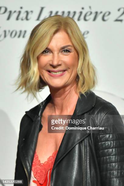 Michelle Laroque attends the Lumiere Award ceremony during the 14th Film Festival Lumiere on October 21, 2022 in Lyon, France.