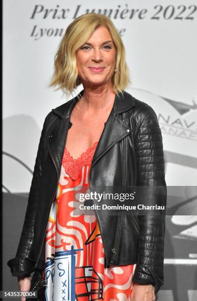 Michelle Laroque attends the Lumiere Award ceremony during the 14th Film Festival Lumiere on October 21, 2022 in Lyon, France.