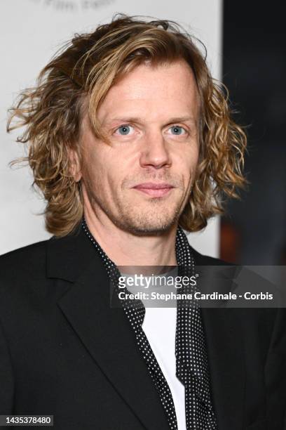 Alex Lutz attends the Tim Burton Lumiere Award ceremony during the 14th Film Festival Lumiere on October 21, 2022 in Lyon, France.