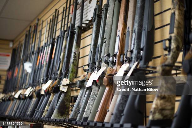 political concepts gun shop - gun show stock pictures, royalty-free photos & images