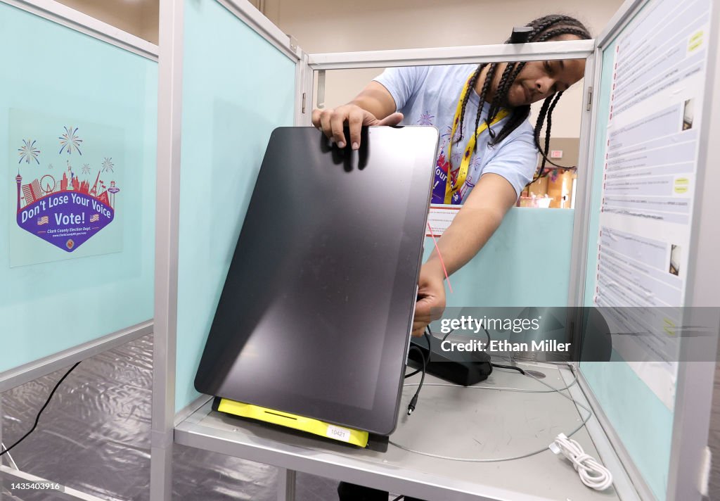 Clark County Election Department In Nevada Prepares For The Upcoming Midterm Elections